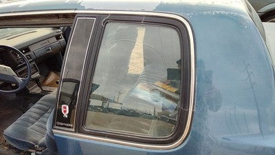 86-91 Olds Cutlass Calais Driver Left Rear Quarter Glass Back Side Window 2 Door
