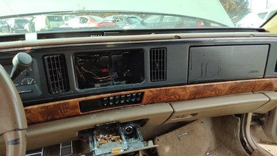 1994 Buick Park Ave Trim Bezel Around Radio Surround Dash Panel Oem Tan 25629620