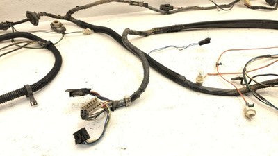 1986 Chevy Corvette C4 Complete Rear Body Wiring Harness Tailight Harness