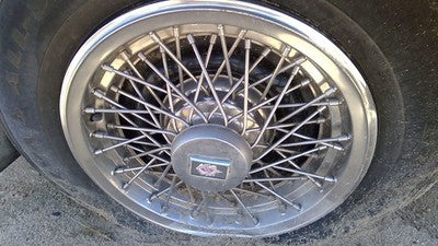 1984-1985 Olds 88 15" Wheel Cover Oem Wire Type Hub Cap Factory Spoke Design