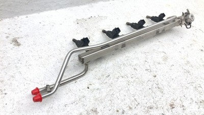 00-01 Vw Jetta Complete Fuel Rail With Injectors Set Loaded Oem 1.8L Turbo Awd