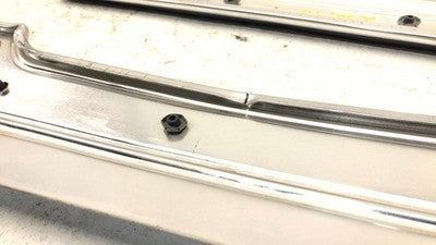 1984 Cadillac Deville Driver Left Side Seat Trim Chrome Strips Oem