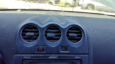 07-09 Nissan Altima Center Dash Vents With Trim Panel Bezel G Charcoal Hybrid