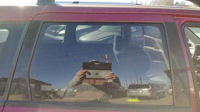 2003-2006 Mitsubishi Outlander Passenger Right Rear Side Window Door Glass Back