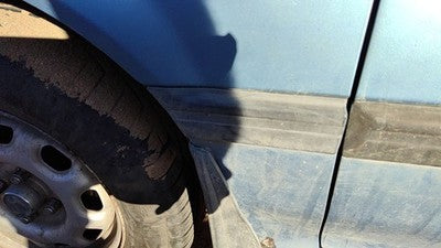 1989 Honda Civic Driver Left Moulding From Fender Oem Trim Strip