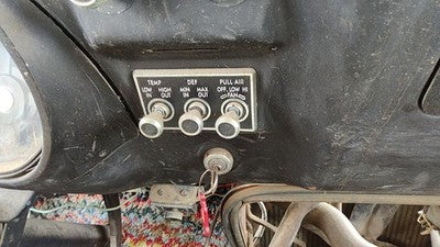 1974 Dodge Van B200 Temperature Control Module In Dash Heater Unit Oem