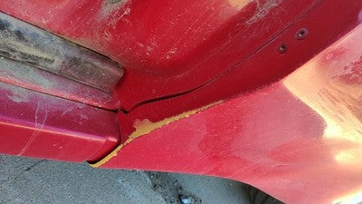 1993 Grand Prix Driver Left Rear Moulding On Quarter Panel Oem 2 Door Red