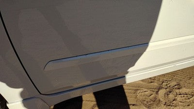 07-12 Nissan Altima Driver Left Front Moulding From Door Trim Strip White Qx3