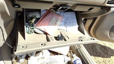 2001 Dodge Neon Glove Box Assembly Complete Door With Latch Oem Gray B7L5