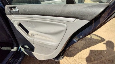 2005-09 Vw Jetta Passenger Right Rear Inside Door Trim Panel Only Oem Back Gray
