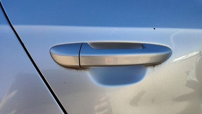 06-10 Vw Passat Passenger Right Rear Outside Door Handle Back 8E8e Reflex Silver