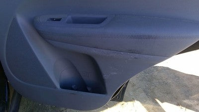 2011 Kia Sorento Passenger Right Rear Inside Door Trim Panel Only Back Black Eb