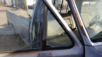 80-91 F250 Pickup Passenger Right Front Vent Window Small Door Glass With Frame