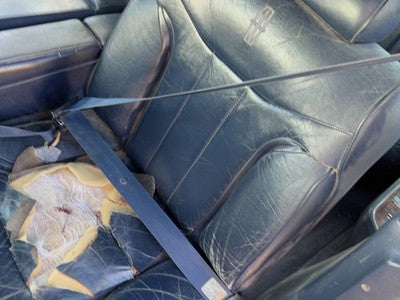 1994 Lincoln Town Car Driver Left Front Seat Belt Retractor Oem Shoulder Blue Dp