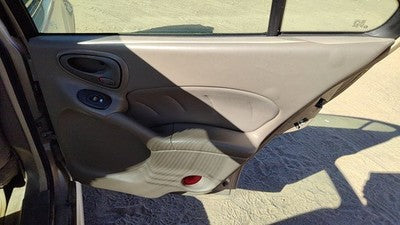 00-05 Grand Am Passenger Right Rear Door Trim Panel With Switches Back 52D Taupe
