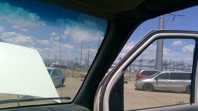 1993 Ford Van E150 Passenger Right A Pillar Trim Windshield Post Panel Oem Gray