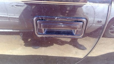 93 Cadillac Fleetwood Driver Left Rear Back Outside Door Handle Oem Lever Maroon