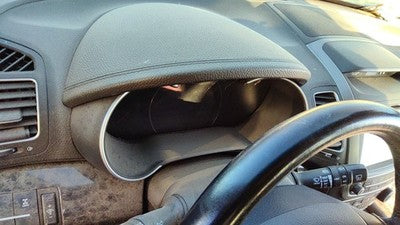 2014-2015 Kia Sorento Trim Bezel Around Speedometer Dash Surround Panel Va Black
