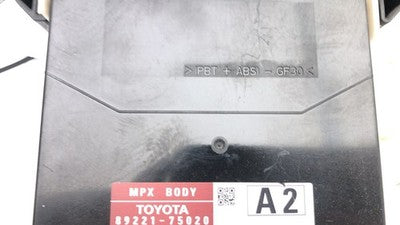 2010-12 Lexus Hs250h Multiplex Network Control Module Computer Oem With Fuse Box