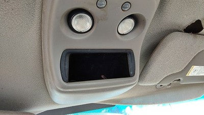 99 Silverado 1500 Center Overhead Console Oem Dome Light Map Lamp Cubby Gray 92D