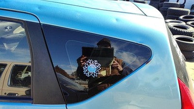 2014-2019 Nissan Versa Note Driver Left Rear Quarter Glass Back Side Window Oem