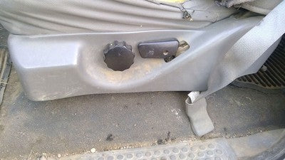 2006 F350 Super Duty Driver Left Side Seat Trim Panel Oem Gray