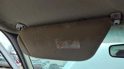 1999 F250 Super Duty Driver Left Sun Visor Oem Gray