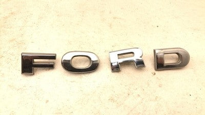 1981 Ford F150 Hood Emblem Badges Set Oem