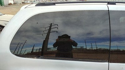 96-00 Town & Country Passenger Right Rear Quarter Glass Back Side Window