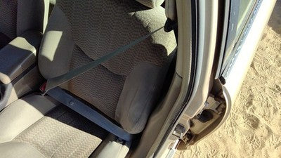01-05 Grand Am Driver Left Front Seat Belt Retractor Shoulder 52D Dark Taupe