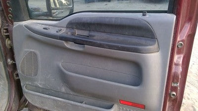 2005-2007 F350 Super Duty Passenger Right Front Inside Door Trim Panel Only Gray