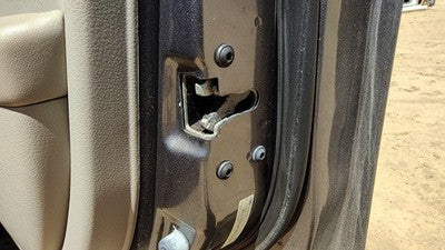 2006-2012 Ford Fusion Passenger Right Front Door Latch With Rods/Cables Oem