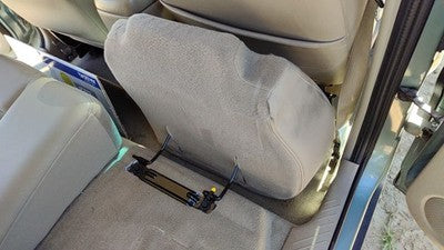 2007 Ford Escape Right Rear Seat Base Bottom Oem Nh Dark Pebble Tan