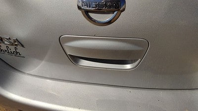 2007-2011 Nissan Versa Liftgate Hatch Rear Outside Door Handle Oem Silver K23
