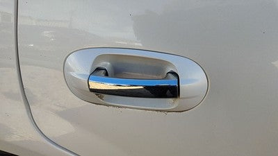 03-17 Navigator Passenger Right Rear Outside Door Handle Back Pv White Chocolate