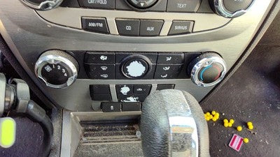 2010 Ford Fusion Temperature Control Module In Dash Heater Ac Head Unit Oem 2.5L