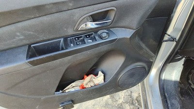 13-14 Chevy Cruze Driver Left Front Door Trim Panel With Master Switch Black Afo