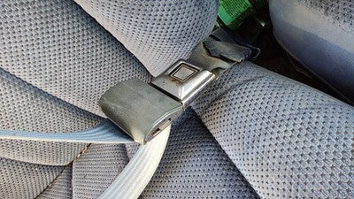 1986 Ford Ranger Passenger Right Front Seat Belt Buckle Receiver Oem Blue