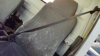 1996 Isuzu Npr Driver Left Front Seat Belt Retractor Oem Shoulder Gray