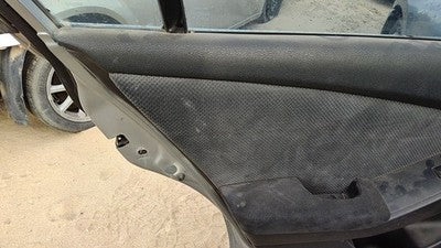 07-09 Altima Driver Left Rear Door Trim Panel With Switches Back Charcoal G