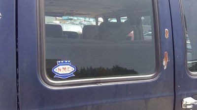 75-91 E150 Van Econoline Driver Left Back Window Barn Door Stationary Rear Glass