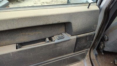 1991 Volvo 740 Driver Left Rear Inside Door Trim Panel Only Oem Back Gray