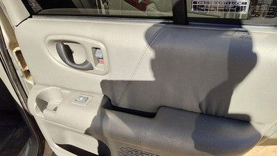 98-01 Bravada Passenger Right Rear Door Trim Panel With Switches Back Pewter 922