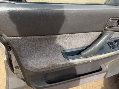 1990 Subaru Legacy Driver Left Front Door Trim Panel With Master Switch Gray