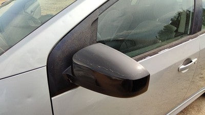 2007-2012 Nissan Sentra Sr Driver Left Side Mirror Door Mounted Oem Silver K23
