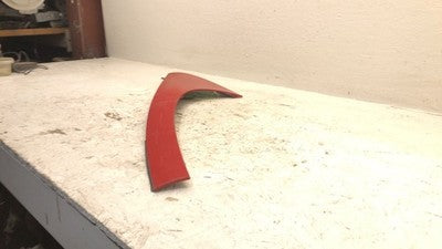 2003 Pontiac Sunfire Driver Left Rear Moulding On Quarter Panel Red Upper Corner