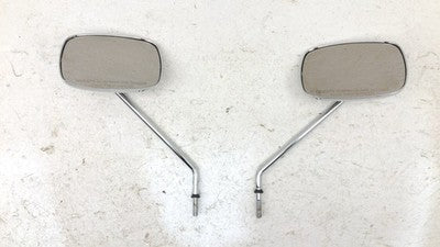 2000 Harley Davidson Set Of Chrome Mirrors Pair Oem 5X3.5 Inch