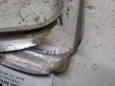 1972 Ford Pickup F250 Floor Sill Trim Pair Set Step Molding Tread Door Opening