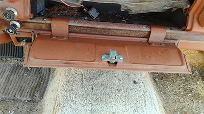 1984 Jeep Grand Wagoneer Glove Box Assembly Complete Door With Latch Oem Brown