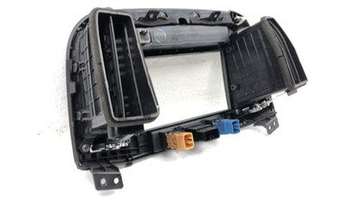 2010-2012 Hyundai Santa Fe Trim Bezel Around Radio Surround Dash Panel Gray Ras